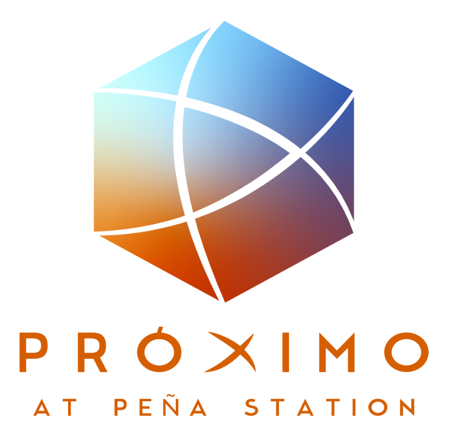 Proximo at Pena Station Logo